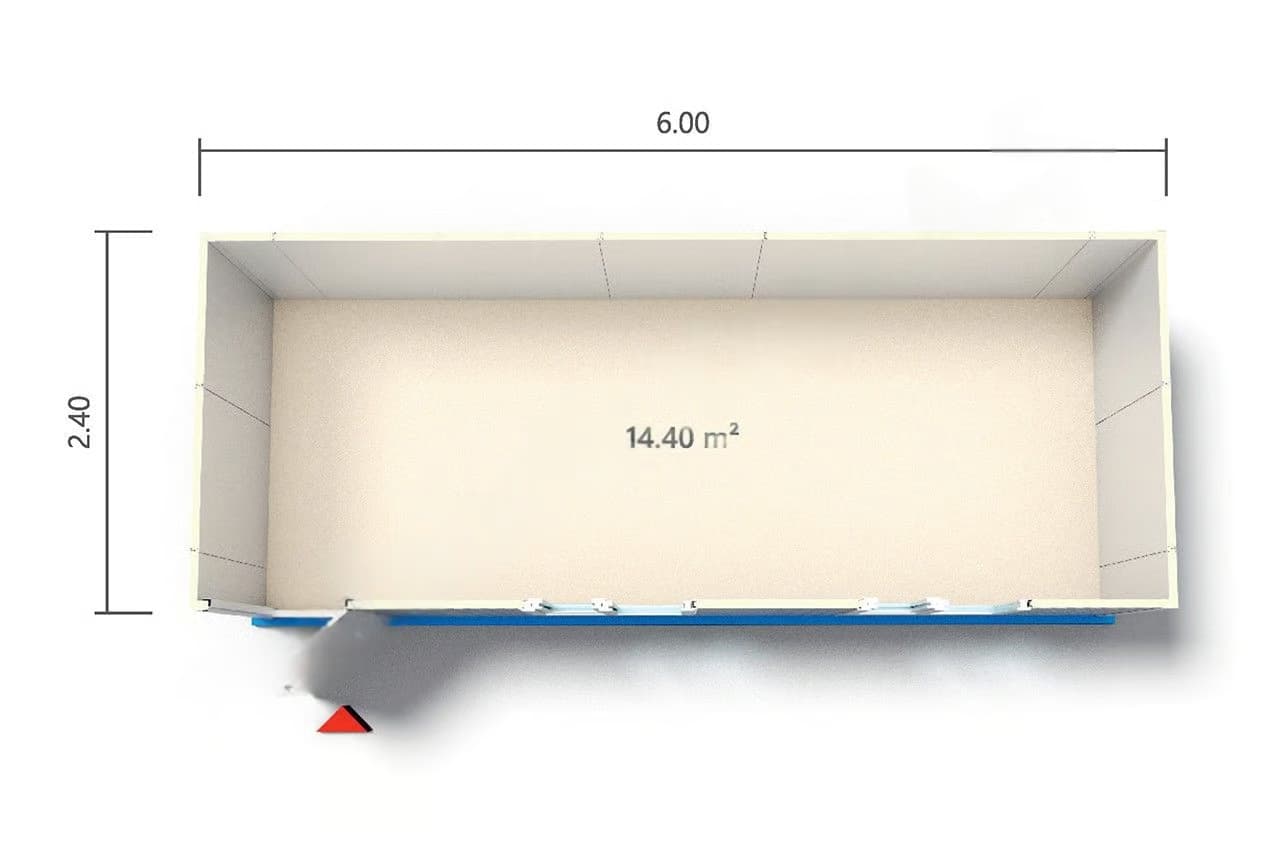 Conteneur 12 miniature — Plan