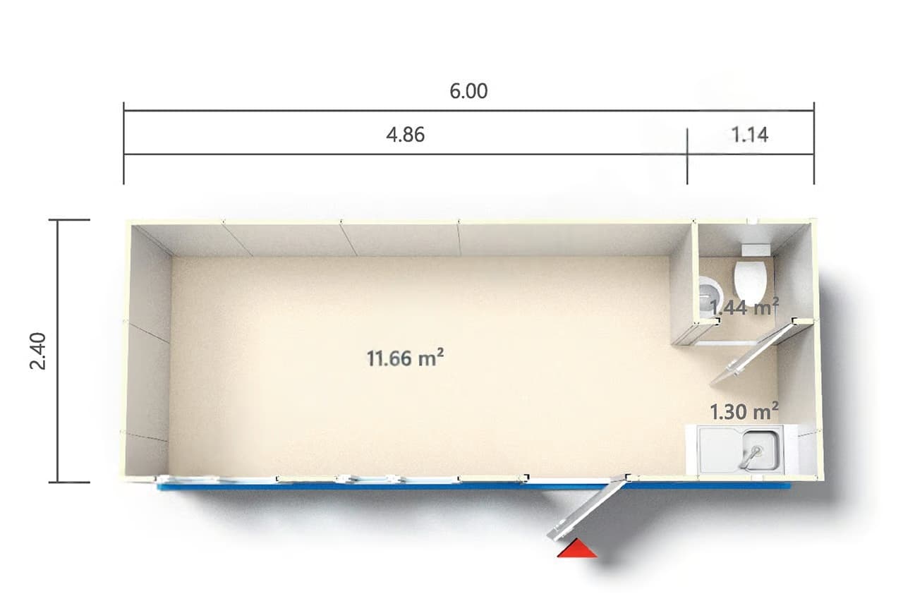 Conteneur 3 miniature — Plan