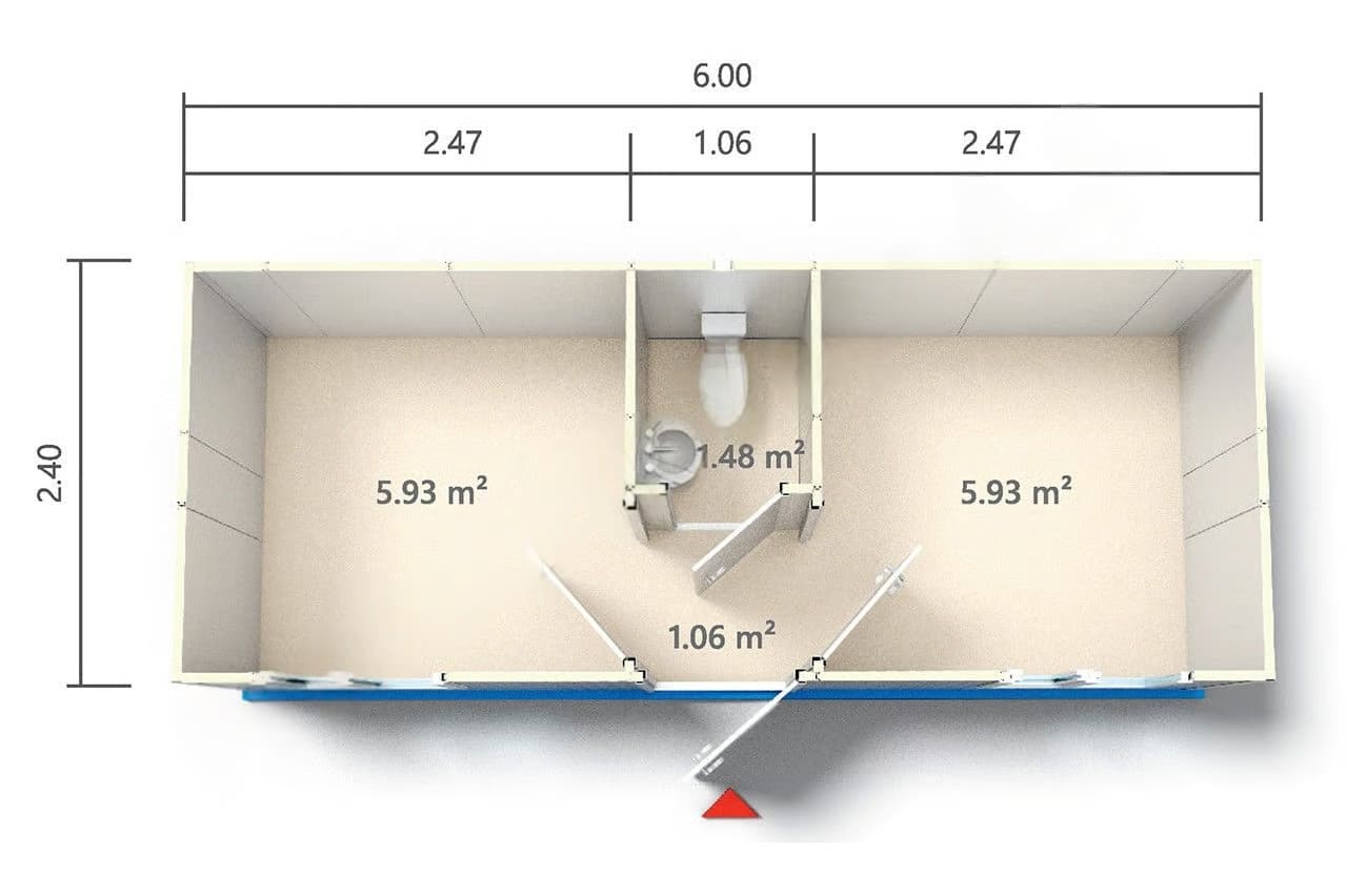 Conteneur 5 miniature — Plan