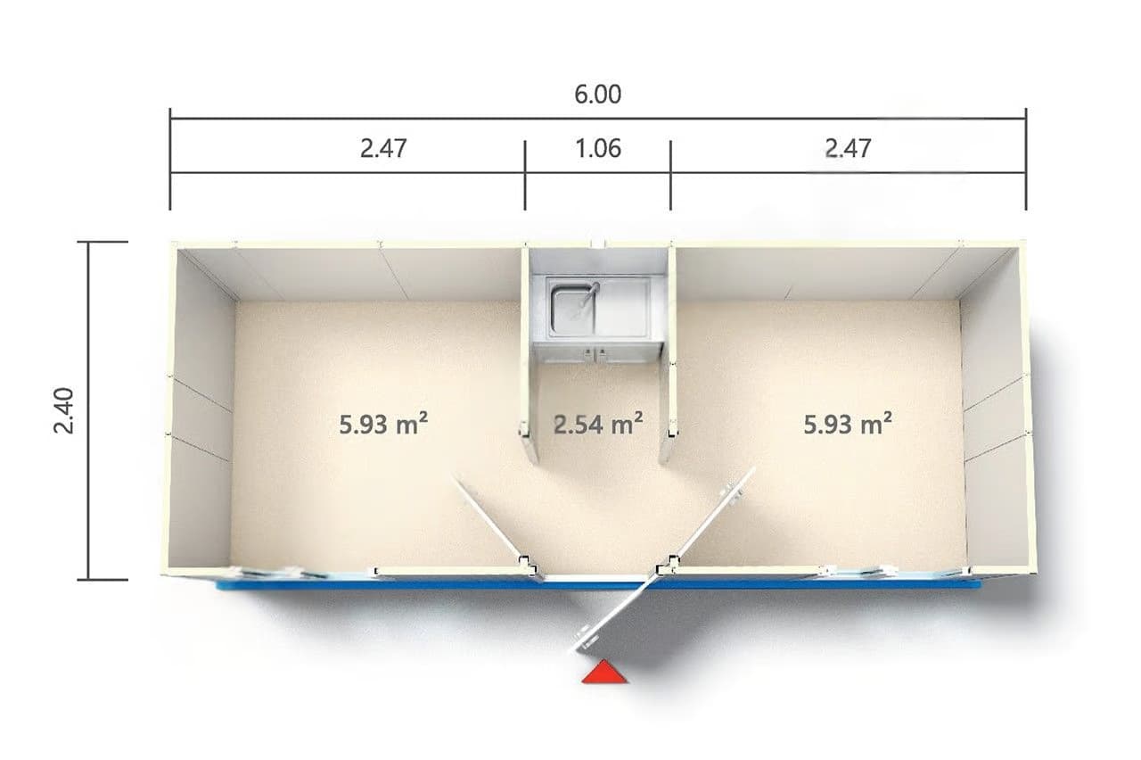 Conteneur 9 miniature — Plan
