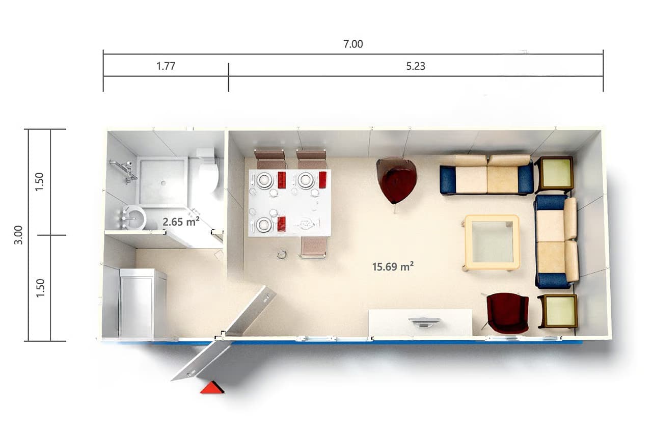 Plan Configuration Habitation 4